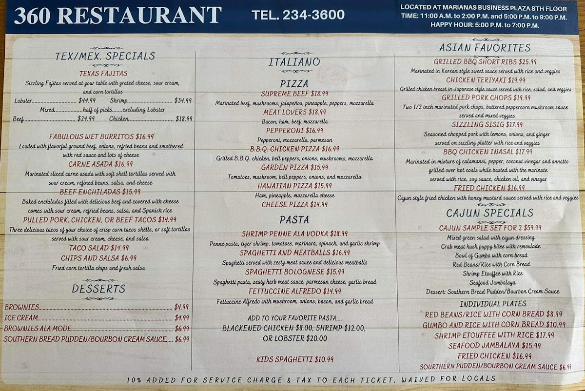 Menu 360 Restaurant-3